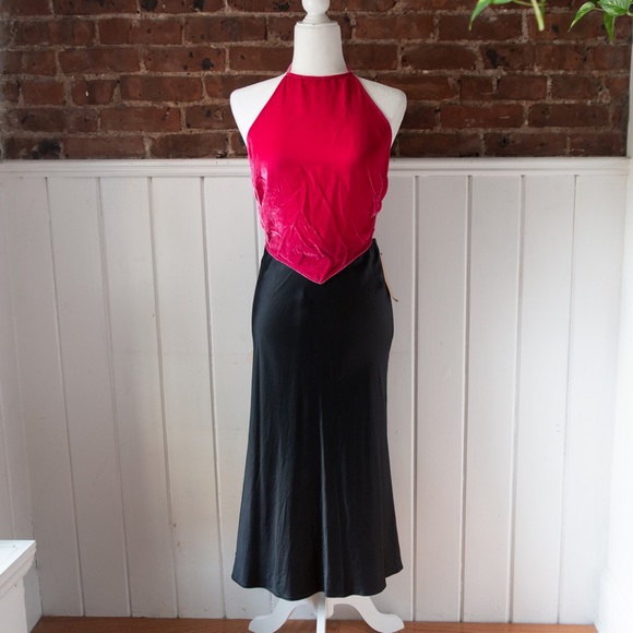 NWT Reformation Tamsin Halter Top Small, Pink - Picture 6 of 8